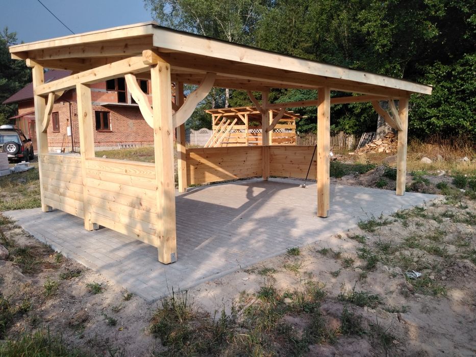 Wiata garażowa 6x 4 m Wiata na samochód