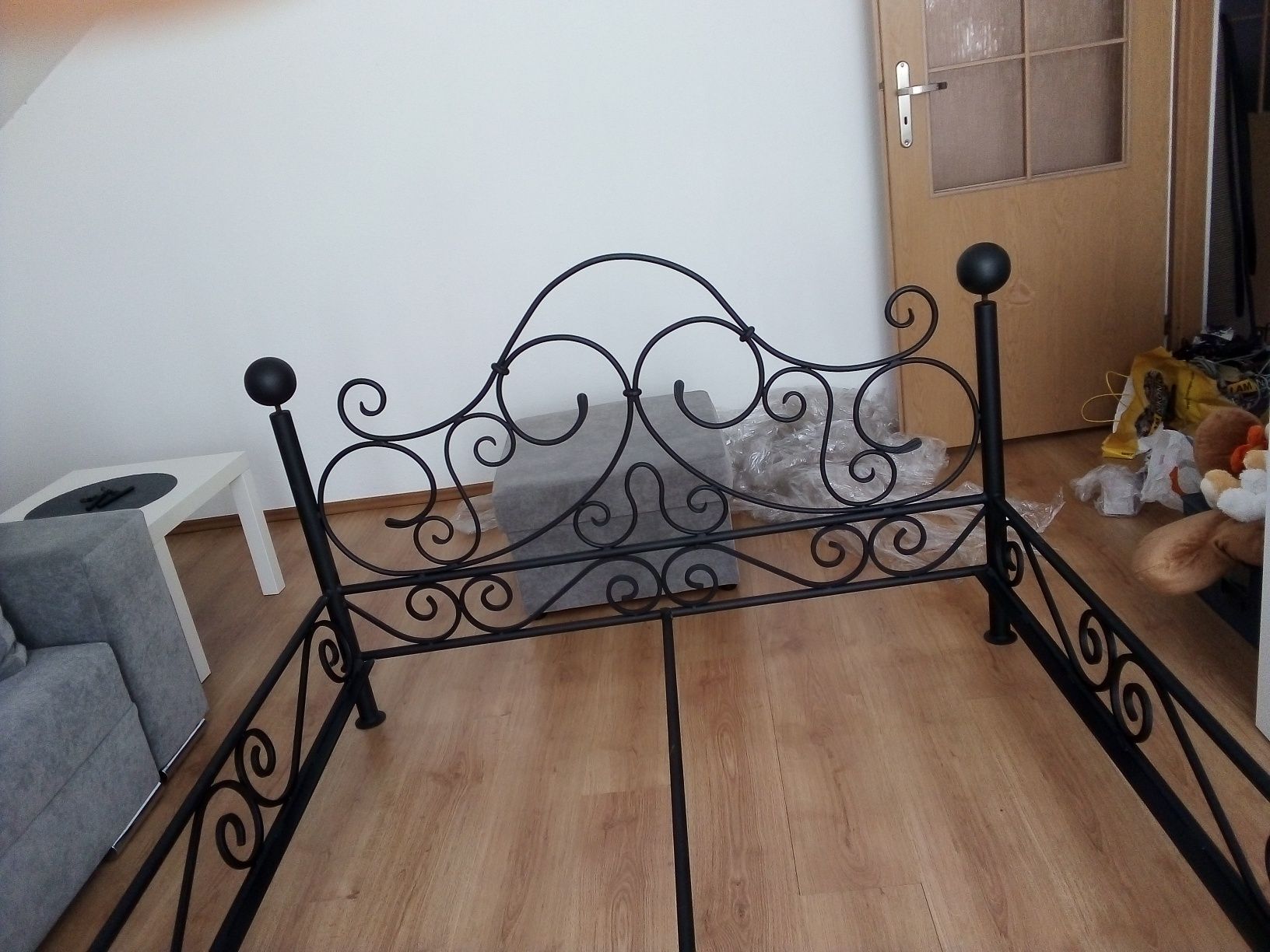 Łózko kute stylowe stalowe Jaciubek Opoczno produkcyja ...