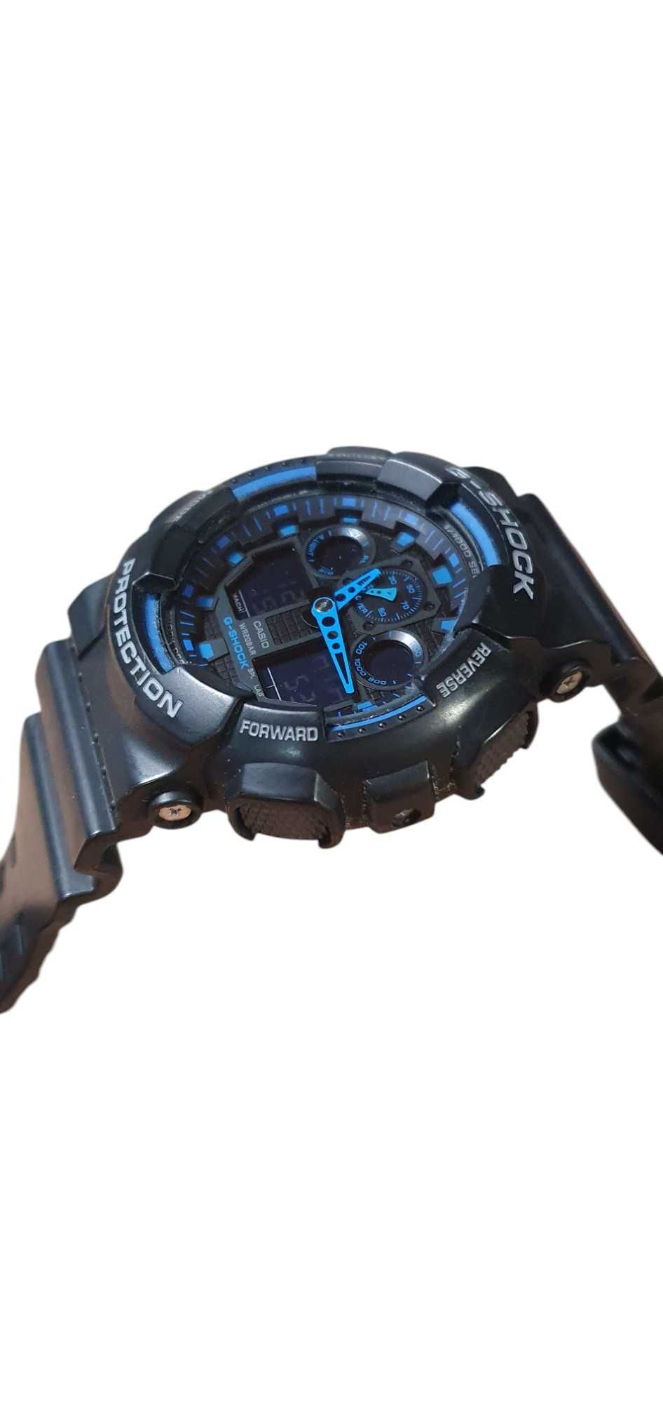 Sportowy zegarek CASIO G-SHOCK GA-100-1A2