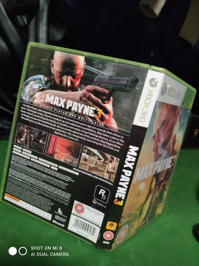 Max Payne 3 Xbox 360 rockstar games