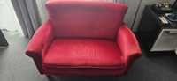 Sofa, fotele kolor czerwony