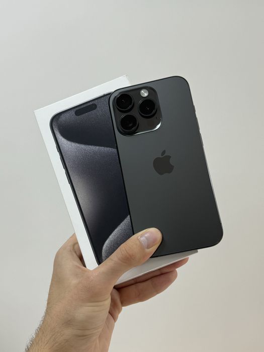 iPhone 15 Pro 128 Gb Black Titanium Neverlock АКБ 91% Физ Сим