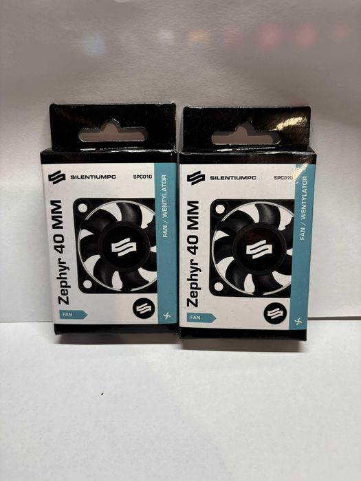 Nowe Wentylatory SILENTIUMPC Zephyr 40mm 2szt