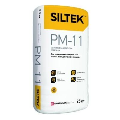 Штукатурка SILTEK P-11;PM-11 стартова