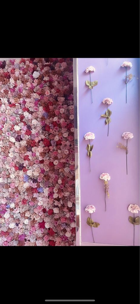 Ścianka z kwiatów 3 m