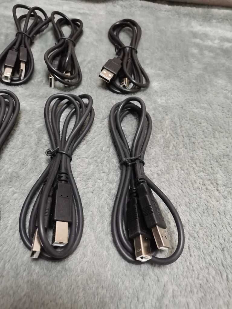Кабель принтера USB 2.0 AM/BM 1м