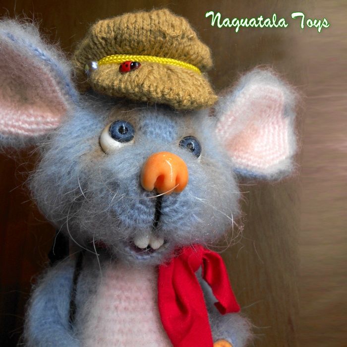 Эксклюзивная интерьерная игрушка Мышата братья Ангус и Малькольм.