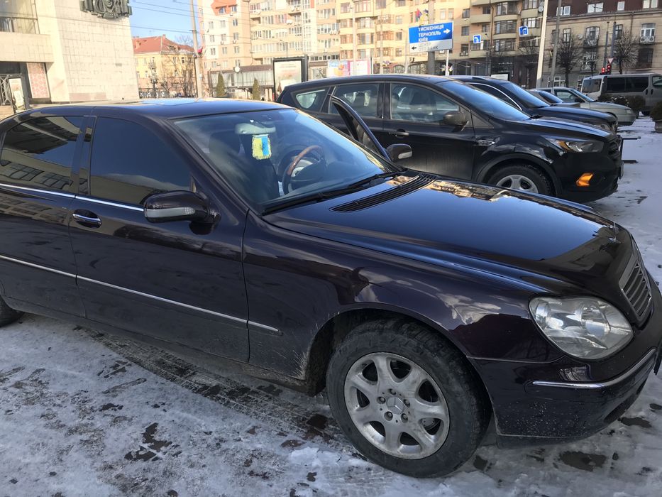 Mersedes S500 2002р. Пробіг 245000км. Фіолет.У відмінному стані.