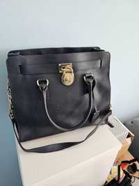 Michael Kors  Hamilton granat torba