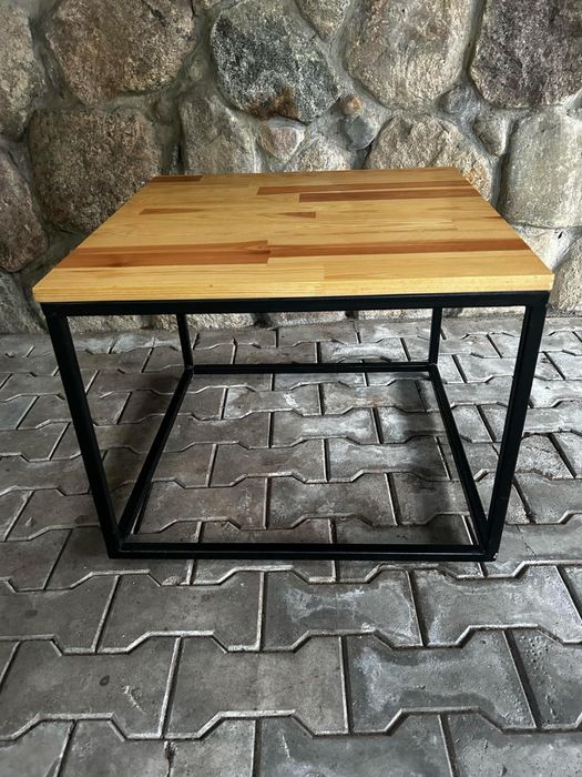 Stolik loftowy -blat sklejka