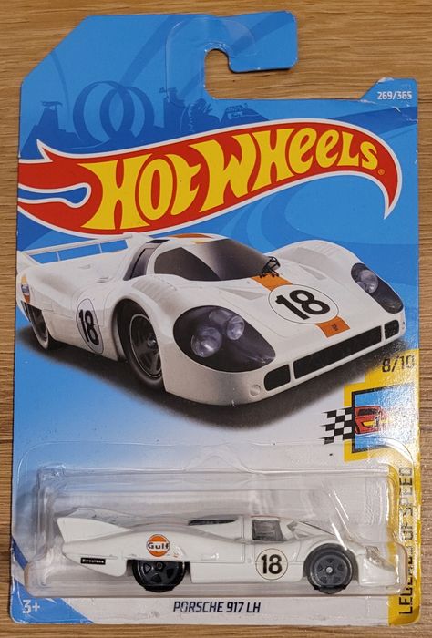 Porsche 917LH Gulf biały Hot Wheels