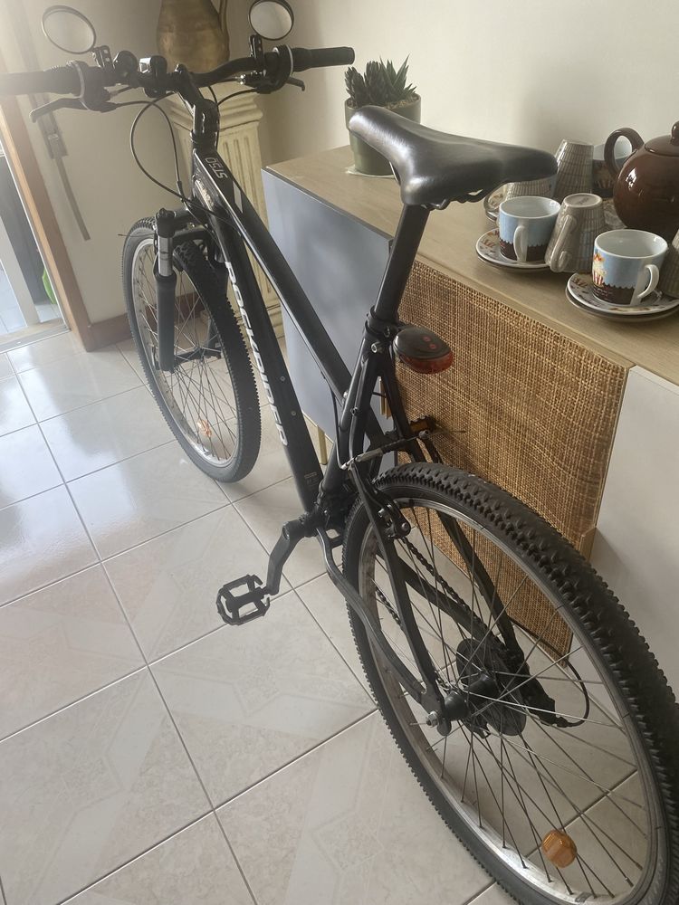 Bicicleta ROCKRIDER btt de passeio 26’’ com acessórios
