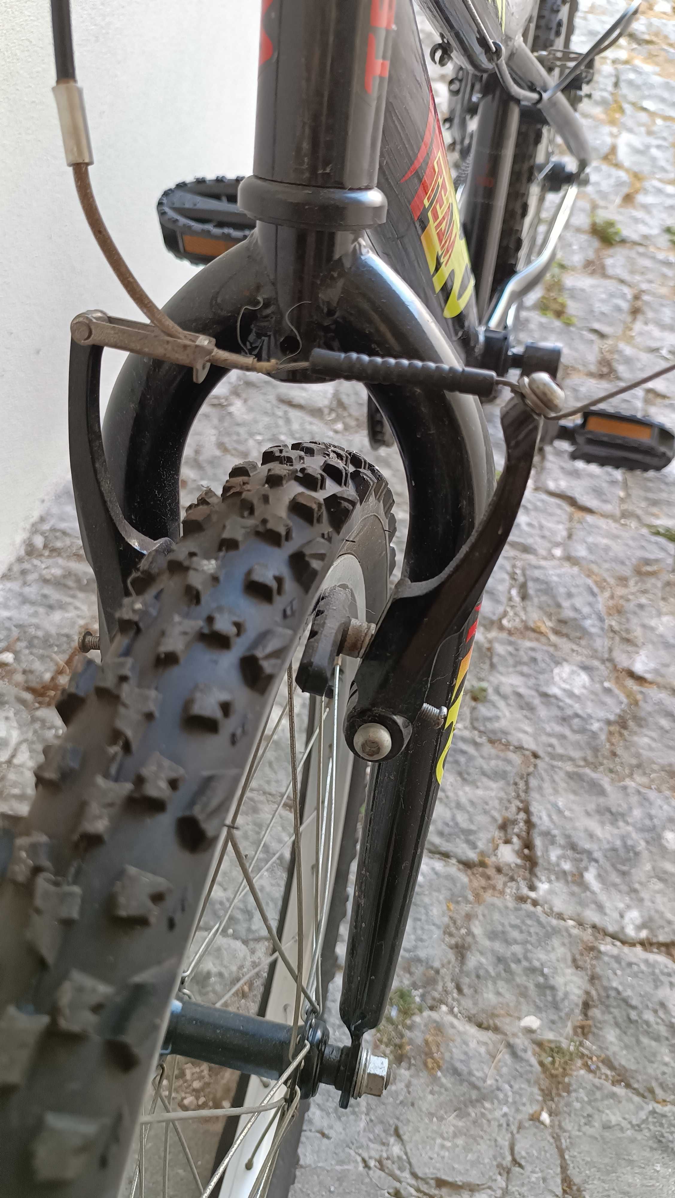 Bicicleta Criança/Jovem Roda 20" marca TEAM (usada)