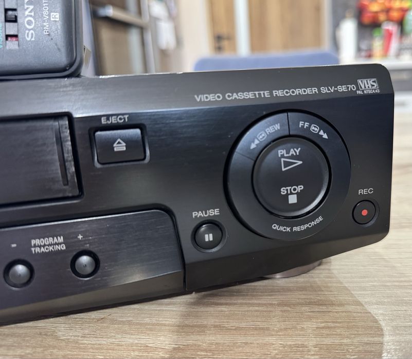 SONY SLV-SE70 #Magnetowid VHS #6HD #Hi-Fi Stereo #TriLogic #Smart Engi