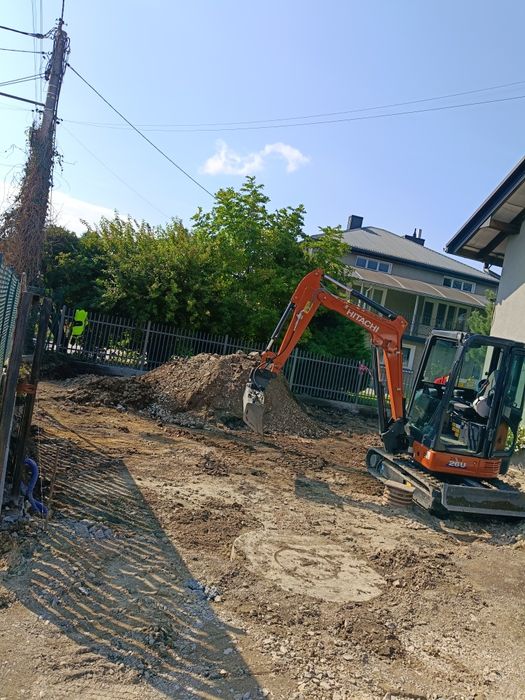 Utwardzenie terenu, prace ziemne, podbudowa