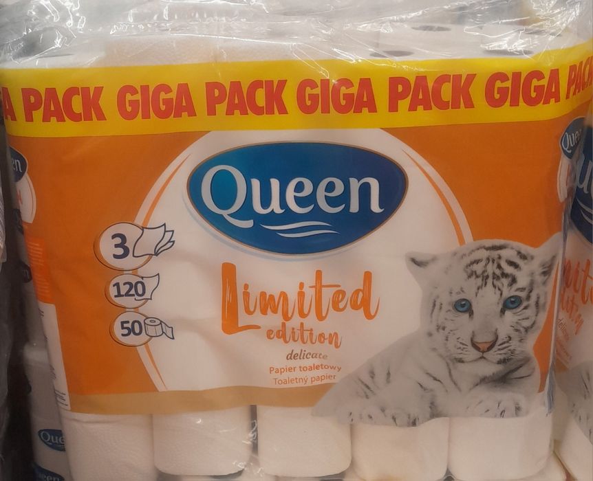 Papier toaletowy giga pack 50 rolek 3 warstwowy 120 listkow