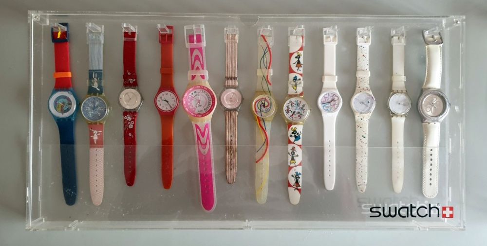 42 SWATCH + 4 Caixas Colecção SWATCH (Oportunidade!)