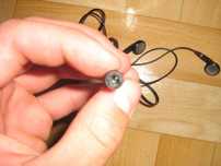 Słuchawki uszkodzony kabel