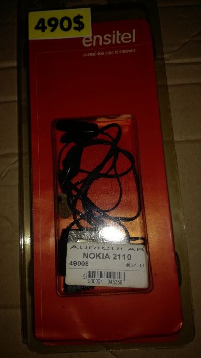 Auriculares para Nokia 2110, 6110 e 5110 e Siemens S6 - Usados