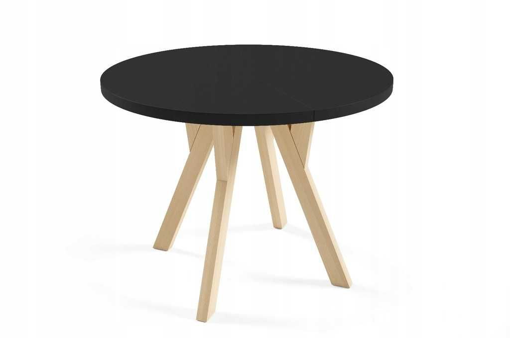Rozkładany stół okrągły ORIO (100/200 cm) LAMINAT
