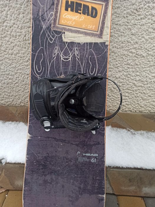 Сноуборд Head 161 кріплення Rossignol L