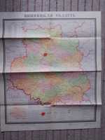 Карты по областям Украины 70х годов.