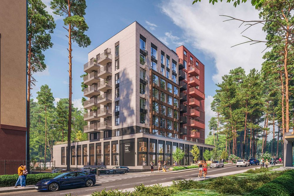 Продаж 1-к. квартири 32м2. З підземним паркінгом. Ірпінь