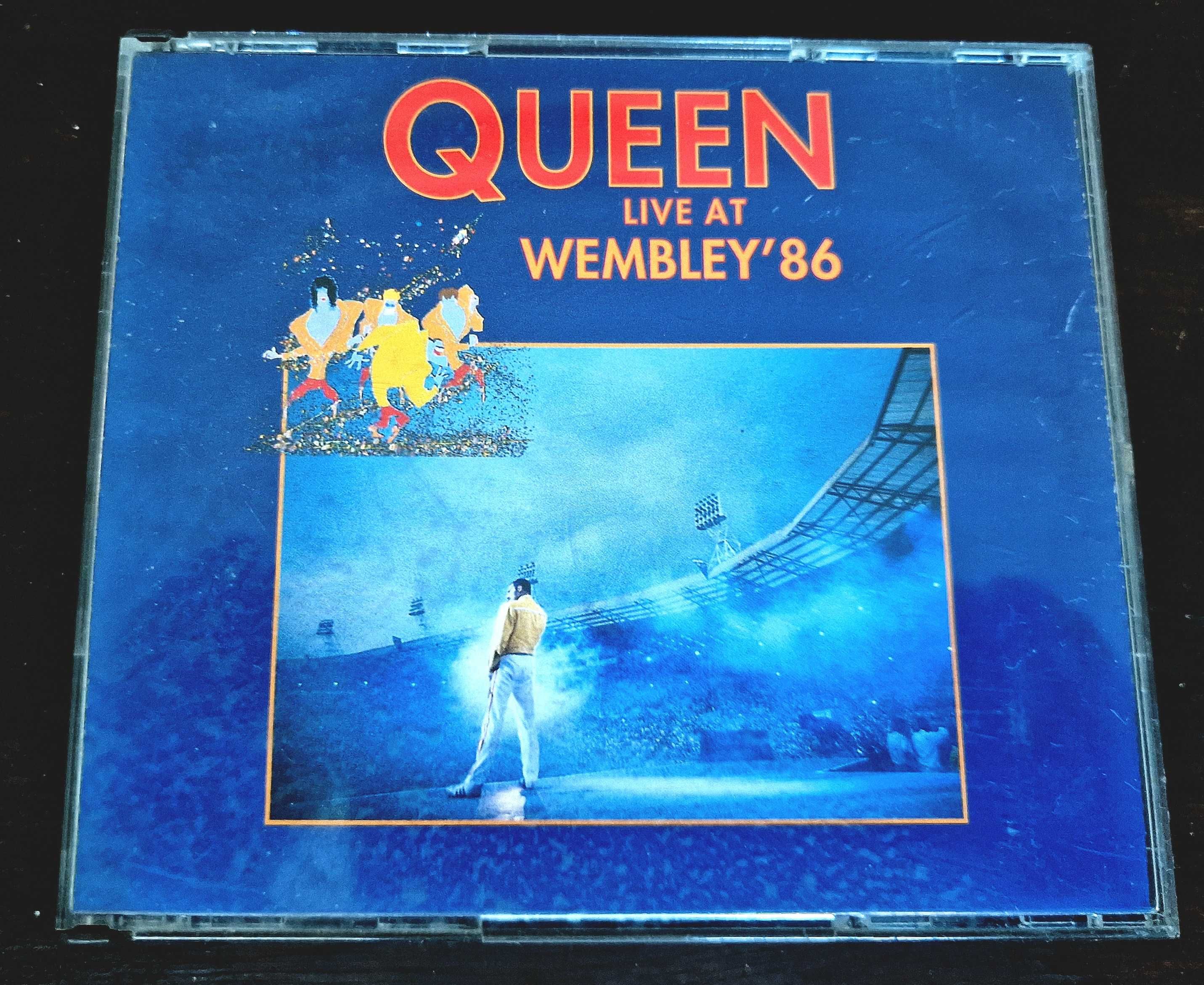 Cd  musical duplo "Queen Live at Wembly 86"