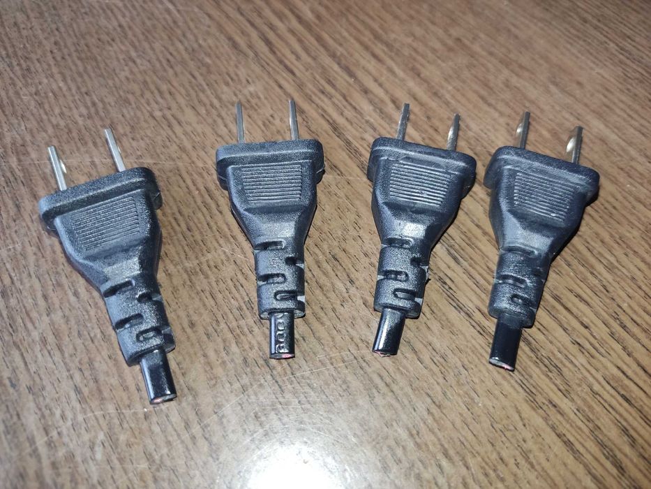 Сетевые вилки комплект стандарт  US США