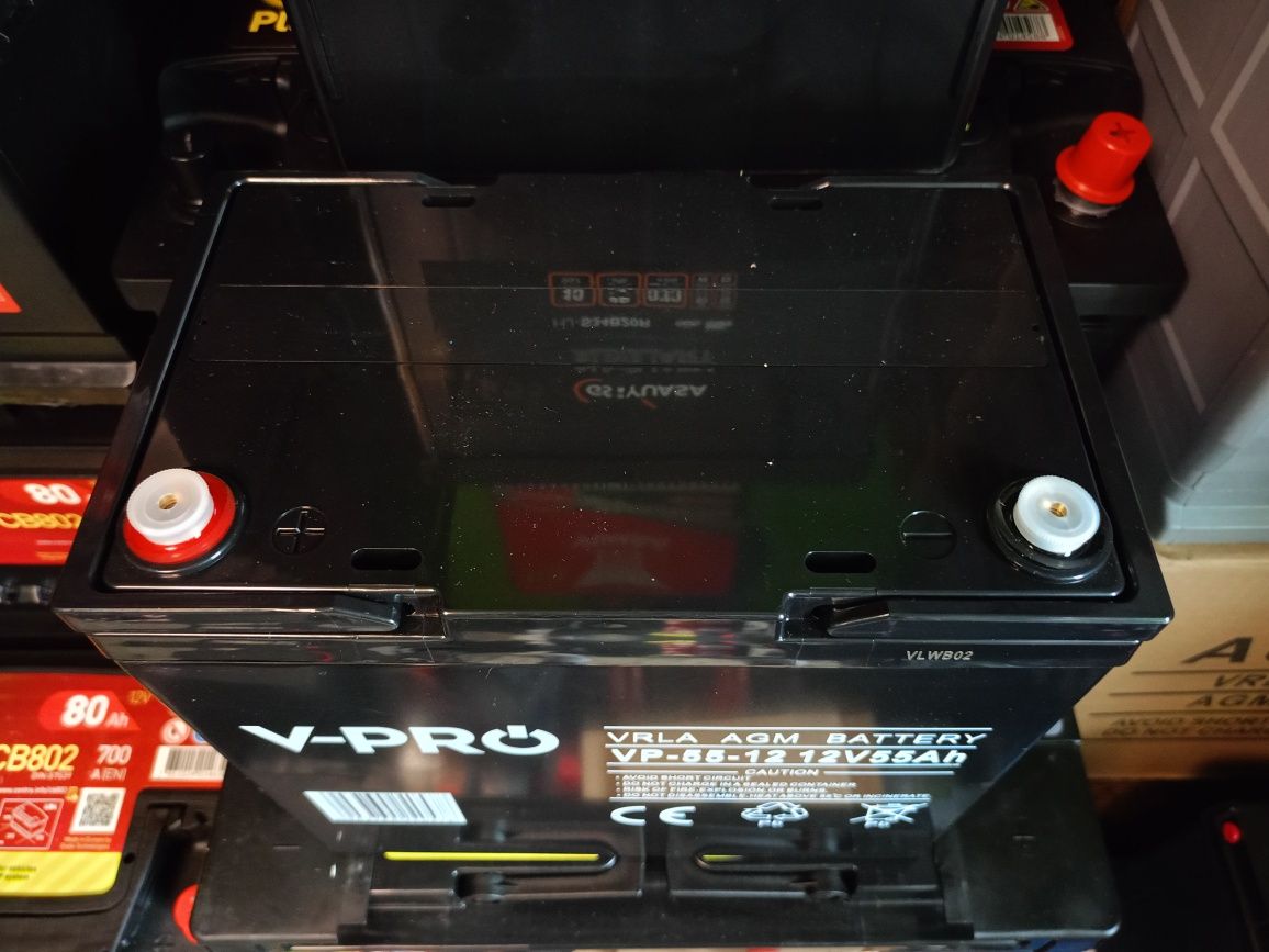 akumulator Agm 55 AH