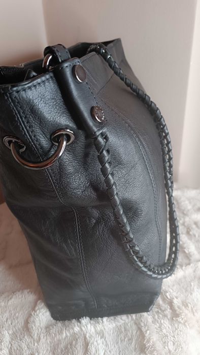 Skórzana torba Esprit