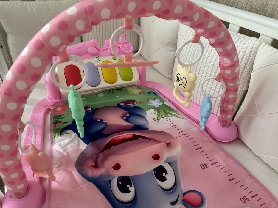 Дитячий килимок з піаніно музикальний розвиваючий