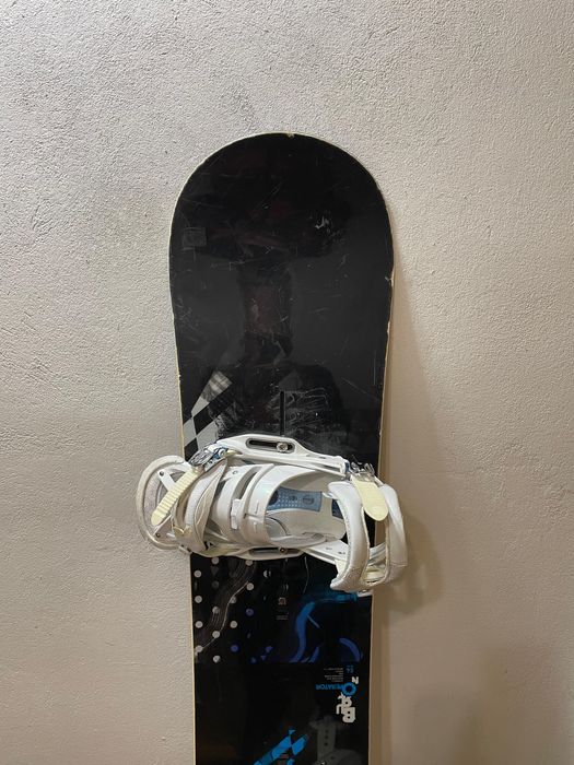 Deska snowboard Burton 154 + wiazania Burton