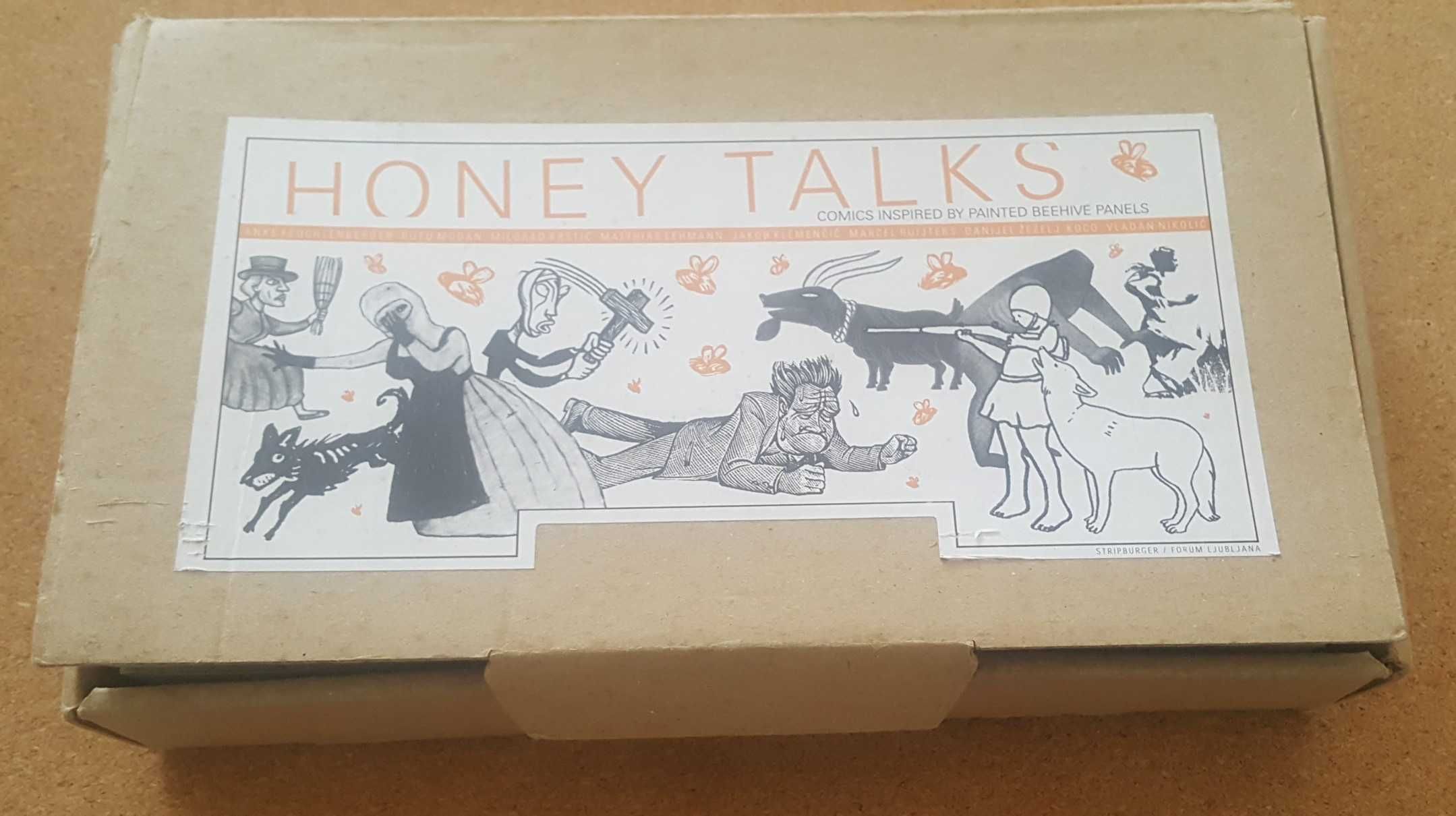 Honey Talks; Comics inspired by Painted Beehive Panels [Stripburger]