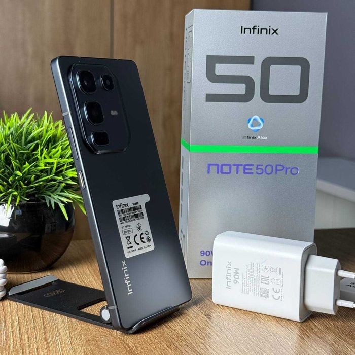 НОВИЙ Смартфон Infinix Note 50 Pro 12/256Gb Shadow Black