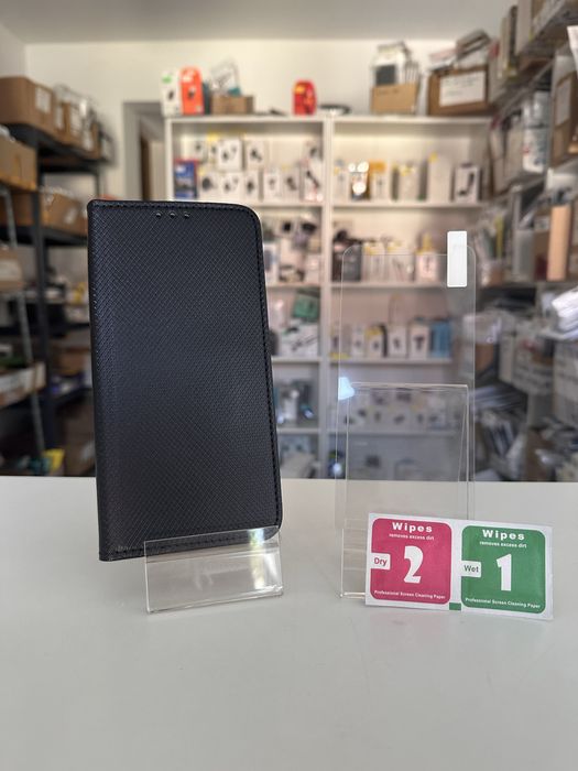 Etui z klapką zamykane + SZKŁO hartowane do SAMSUNG GALAXY J6 PLUS