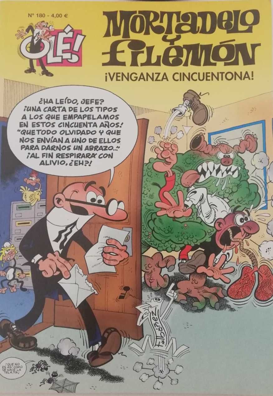 BD Mortadelo e Filemon em espanhol