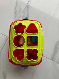 Clementoni koszyk kształtów i kolorów -Układanka Edukacyjna
