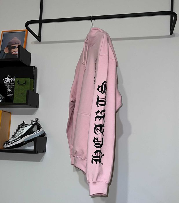 Худі Chrome Hearts рожевого кольору