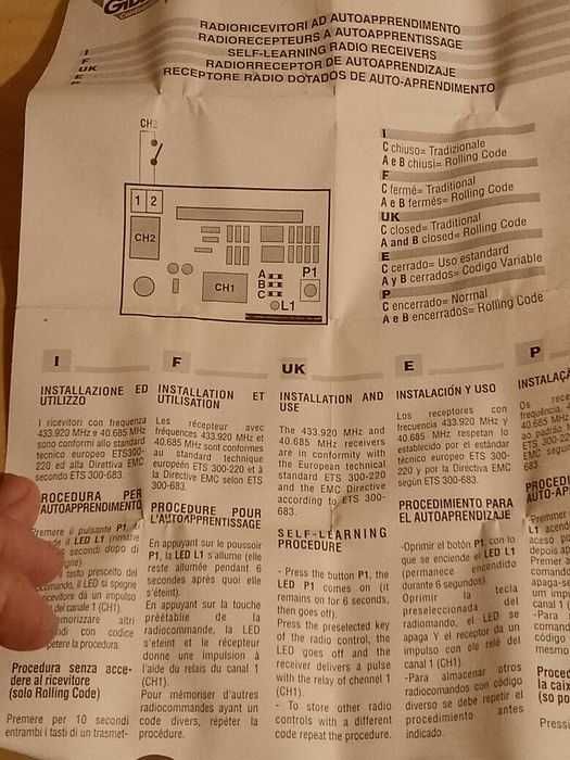 Gibidi Aurel odbiorniki samouczące 2 sztuki