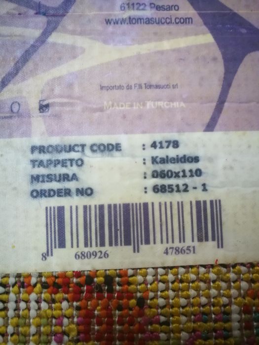 Dywan, dywanik, chodnik dywanowy, wymiary 110x60 cm