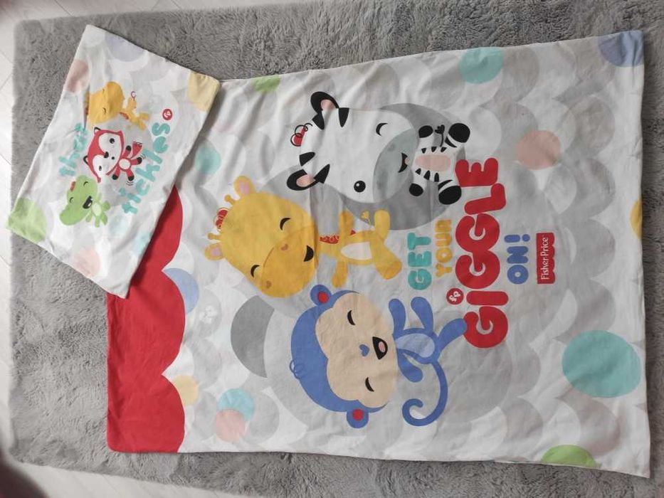 Komplet pościeli Fisher Price Faro poszewki 100x135 + 40x60