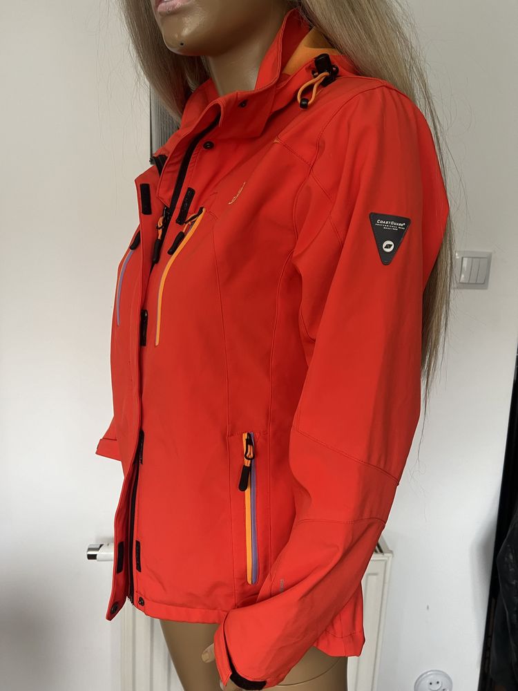 Costguard kurtka damska L 40 pomarańczowa softshell sztormiak s