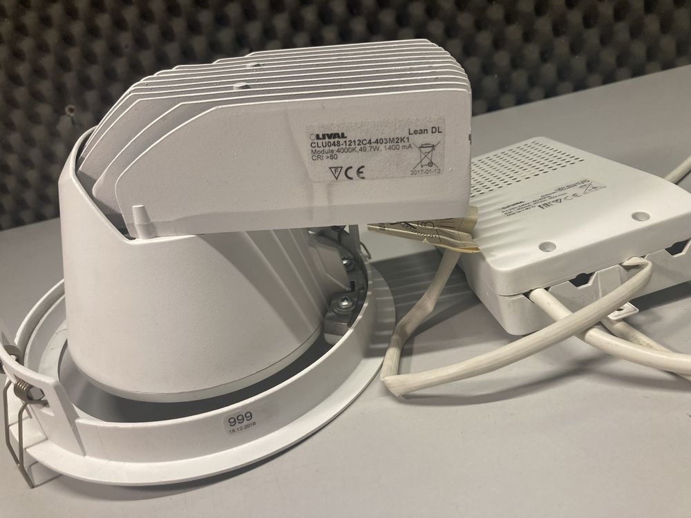 Zestaw Lamp halogenowych  4 szt. z zasilaczem 50W