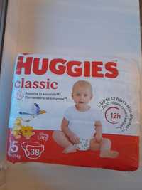 Підгузки huggies classic на липучках 5 розмір