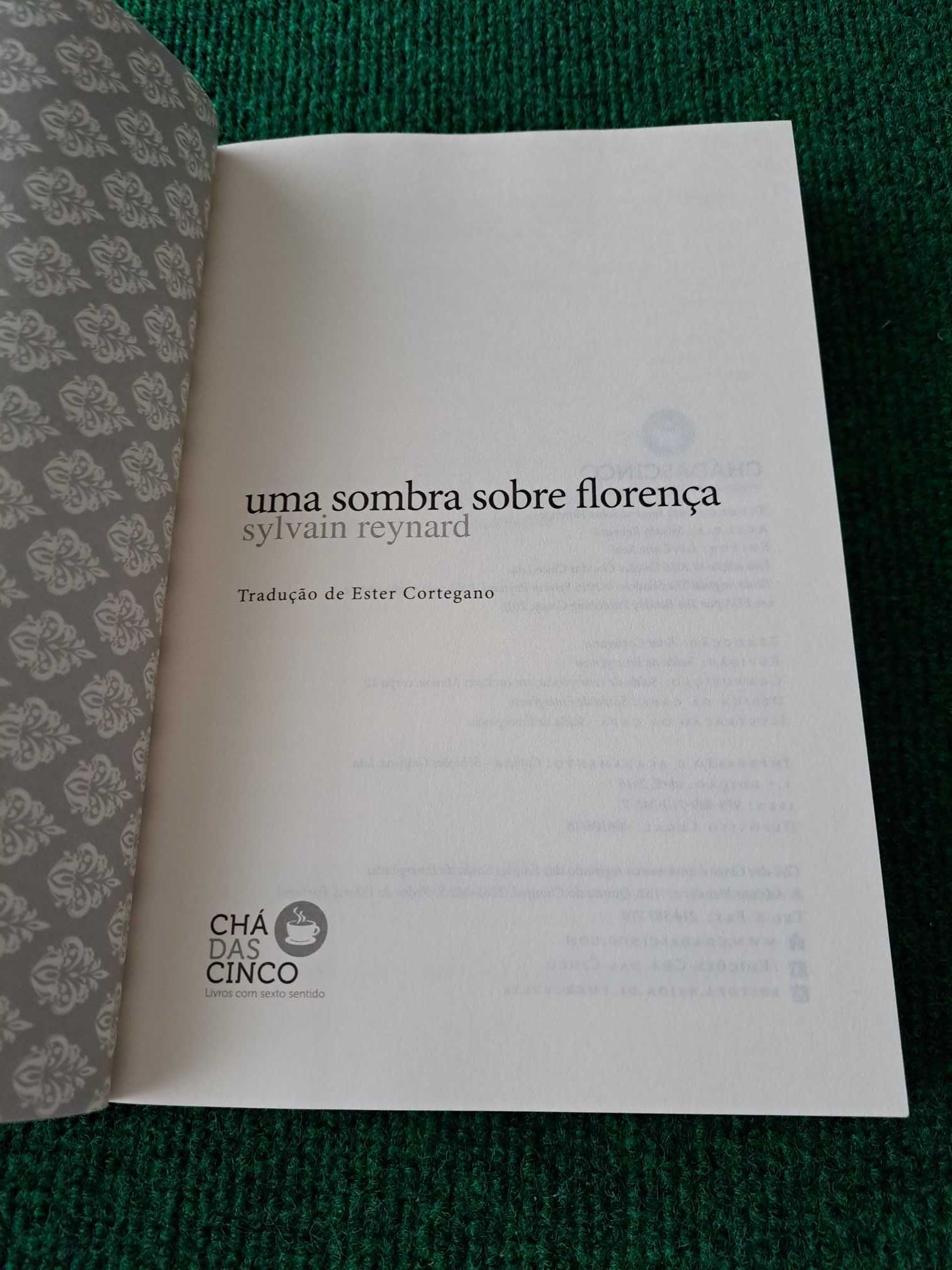 Uma Sombra Sobre Florença - Sylvain Reynard