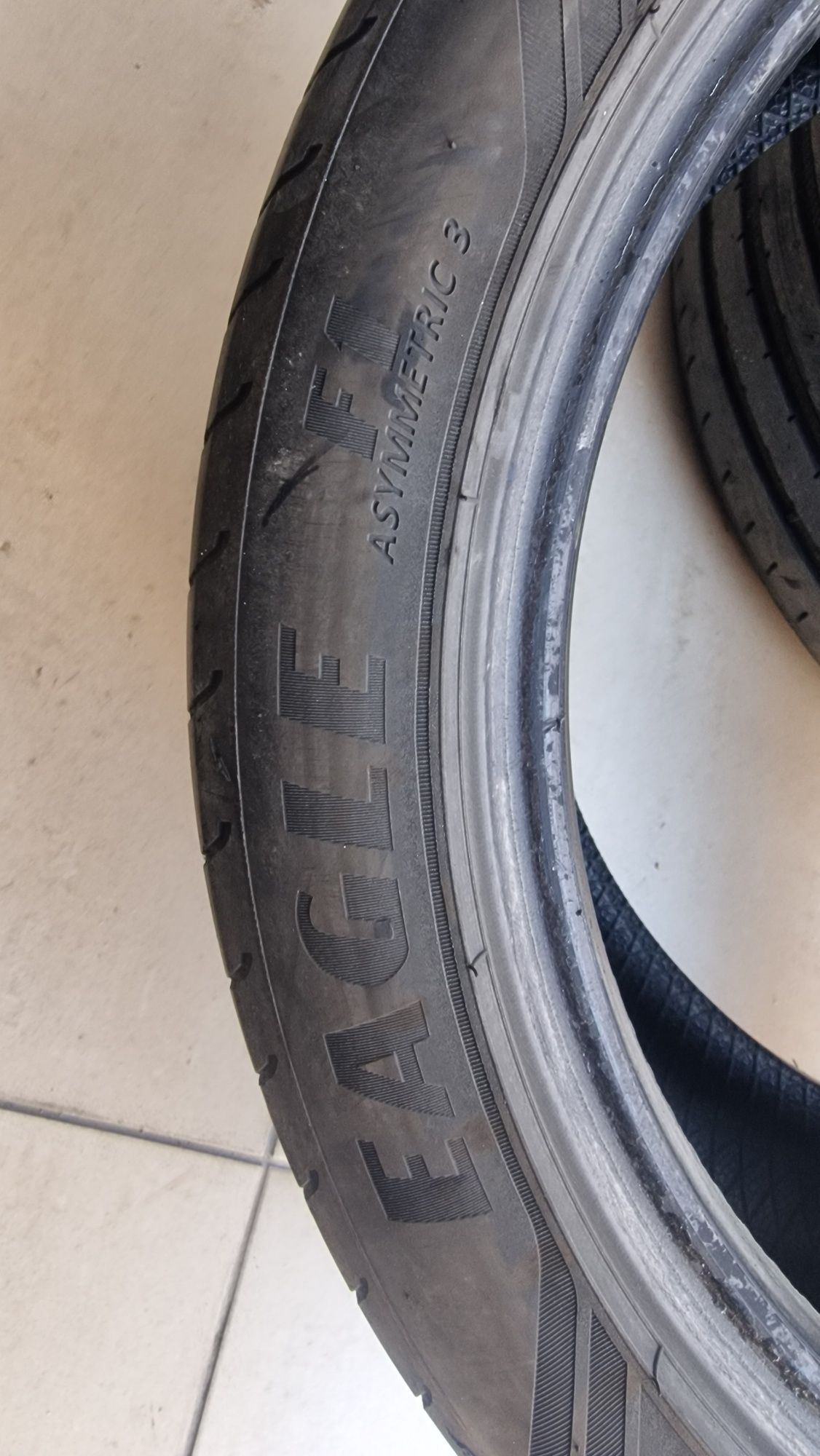 Pneus 225/45 R17 usados Goodyear Eagle F1 Asymmetric 3 91Y