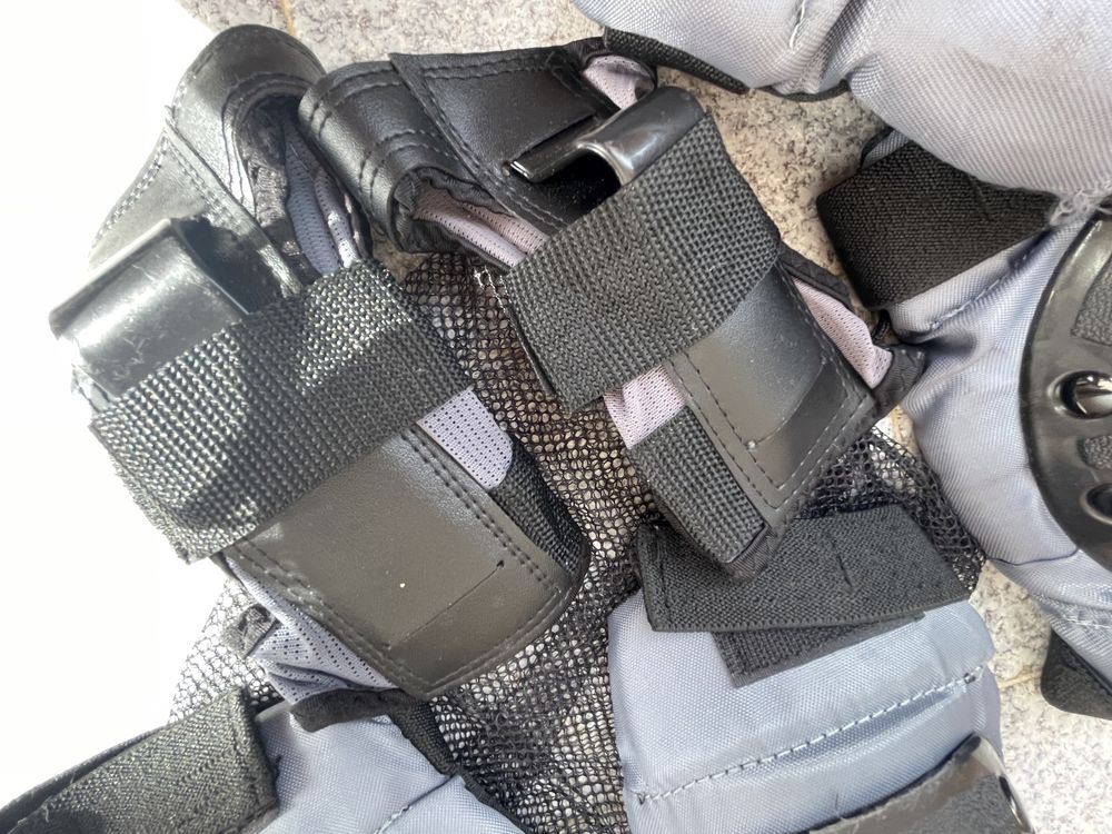 Patins em Linha + Kit de proteção
