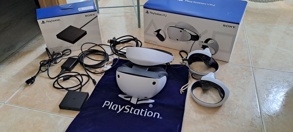 Vendo PSVR 2 com adaptador PC