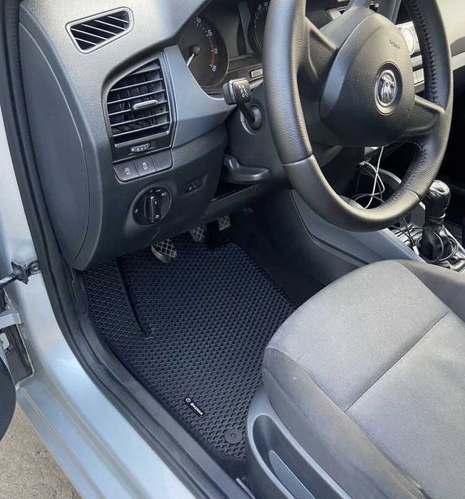 EVA ЕВА Коврики в авто багажник Шкода Skoda Fabia Octavia Rapid Karoq